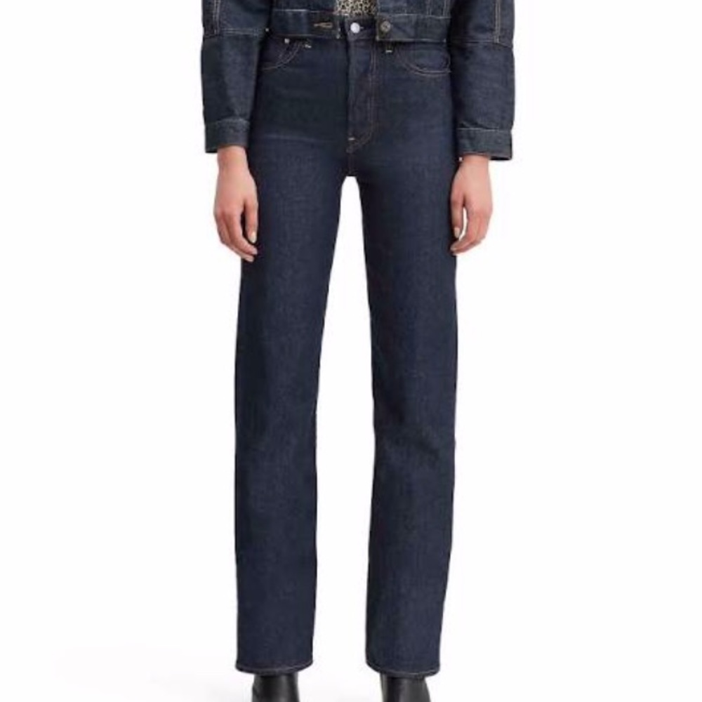 NWT Levi’s Ribcage Straight Full Length 28x32